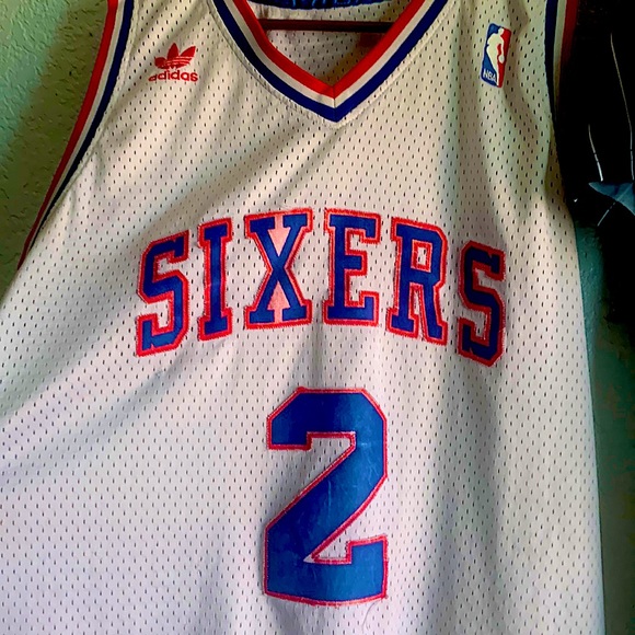 Carl Malone Jersey from when he played for the Sixers